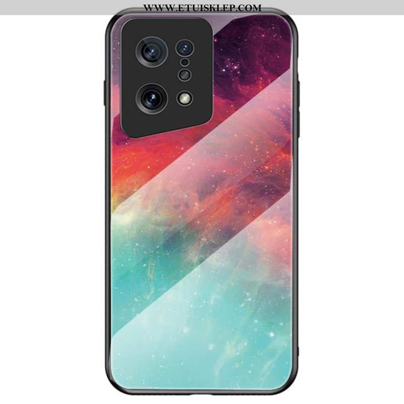 Etui do Oppo Find X5 Marmurowe Szkło Hartowane